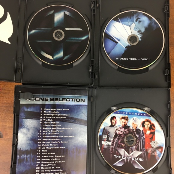 X-Men Trilogy DVD Set X-Men X2 X-Men United X3 The Last Stand All 3 Movies Box - Picture 9 of 10